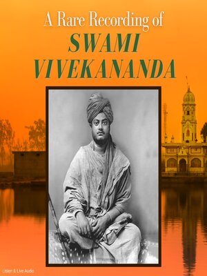 cover image of A Rare Recording of Swami Vivekananda